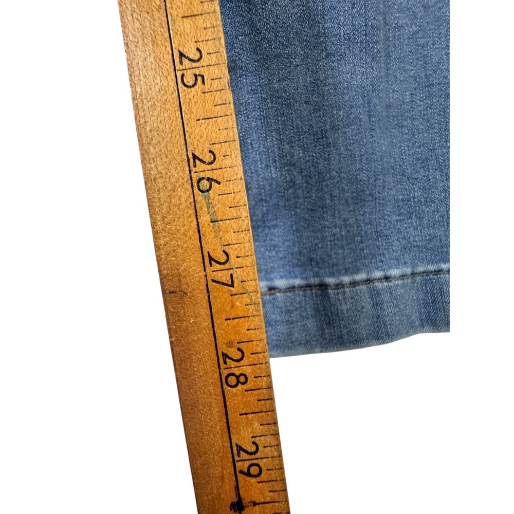 Gloria Vanderbilt Bootcut Jeans Women 10 Short Medium Wash Cotton‎ Blend Flare - Picture 7 of 8